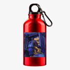 Металлическая бутылка 400 мл UV-DTF