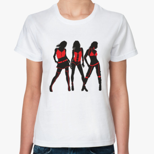 Классическая футболка с принтом Rad Neon