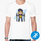 Мужская спортивная футболка