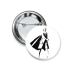 Значок 37 мм Пётр I