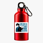 Металлическая бутылка 400 мл UV-DTF