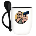 Кружка с ложкой