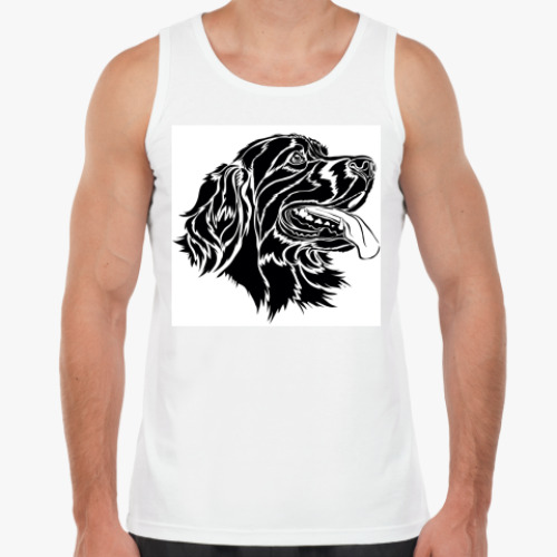 Майка с принтом Сеттер