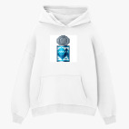 Толстовка худи оверсайз