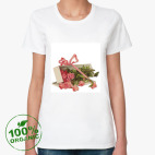 Женская футболка органик