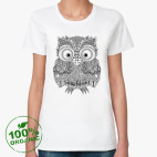 Женская футболка органик