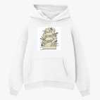 Толстовка худи оверсайз