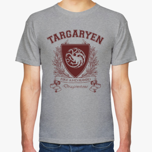 Футболка с принтом House Targaryen