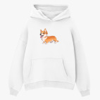 Толстовка худи оверсайз