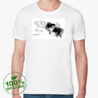 Мужская футболка органик