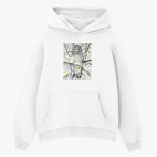 Толстовка худи оверсайз