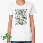 Женская футболка органик