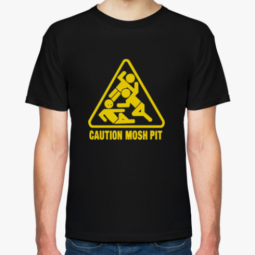 Футболка с принтом Moshpit