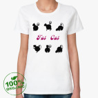 Женская футболка органик