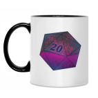 Кружка двухцветная