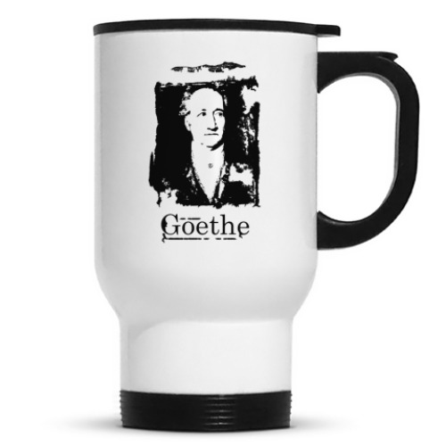 Кружка-термос с принтом Goethe
