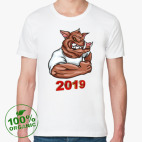 Мужская футболка органик