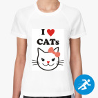 Женская спортивная футболка