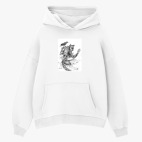 Толстовка худи оверсайз