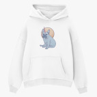 Толстовка худи оверсайз