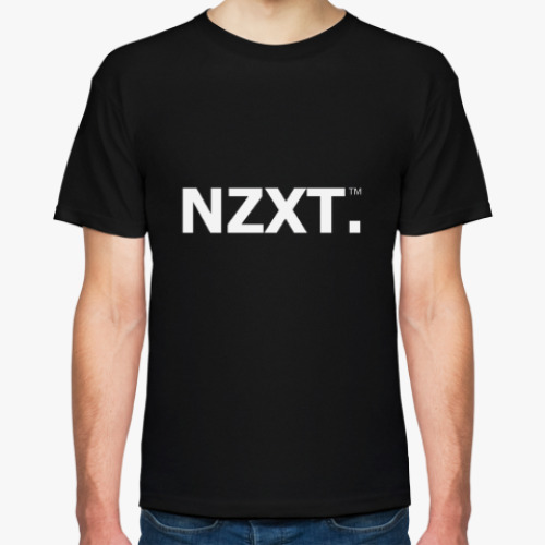 Футболка с принтом NZXT