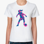 Классическая женская футболка Tee Camo Logo Women