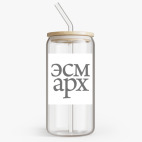 Банка с бамбуковой крышкой