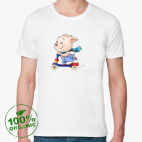 Мужская футболка органик