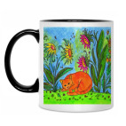 Кружка двухцветная