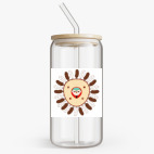 Банка с бамбуковой крышкой