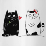 кот и кошка