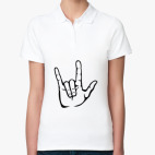 Женская рубашка поло