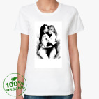 Женская футболка органик