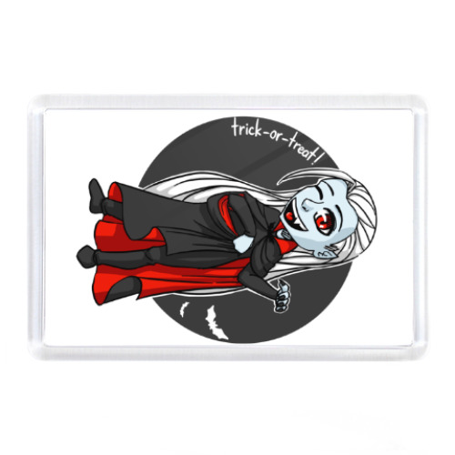 Магнит с принтом Вампир