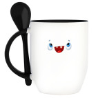 Кружка с ложкой