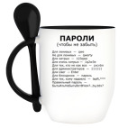 Кружка с ложкой