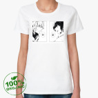 Женская футболка органик