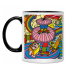 Кружка двухцветная