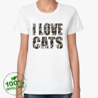 Женская футболка органик