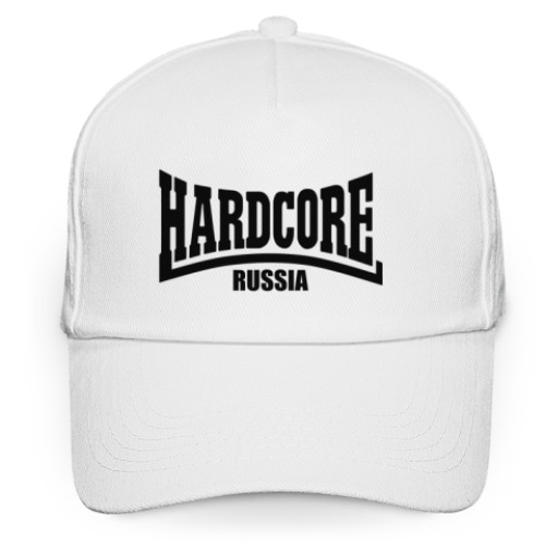 Кепка бейсболка с принтом Hardcore