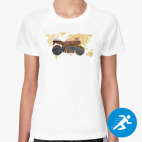 Женская спортивная футболка