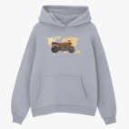 Толстовка худи оверсайз