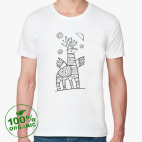 Мужская футболка органик