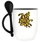 Кружка с ложкой