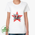 Женская футболка органик