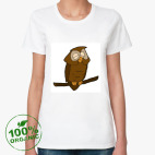 Женская футболка органик