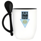 Кружка с ложкой