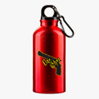 Металлическая бутылка 400 мл UV-DTF