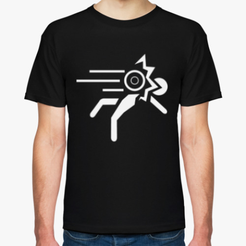 Футболка с принтом Portal Sign