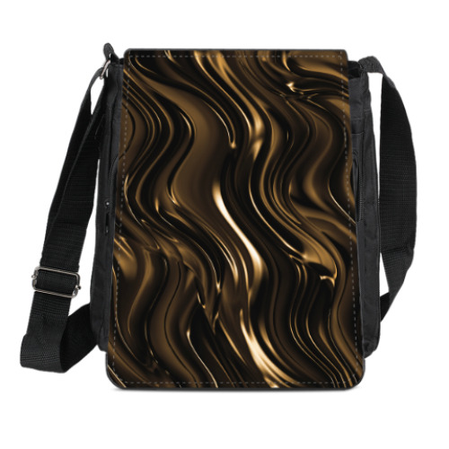 Сумка-планшет с принтом Текстура